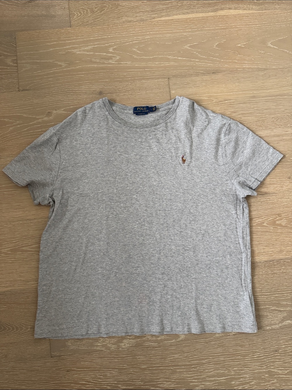 Polo by Ralph Lauren Gray Short Sleeve Crewneck T-Shirt